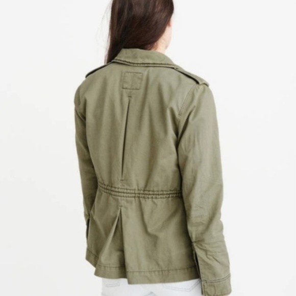 Abercrombie & Fitch Utility Jacket S NWT - Picture 3 of 5